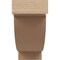 Ekena Millwork 2"W x 6"D x 4"H Classic Alpine Rough Cedar Woodgrain TimberThane Corbel, Primed Tan CORUR02X06X04ALPRCPR - alternate 2